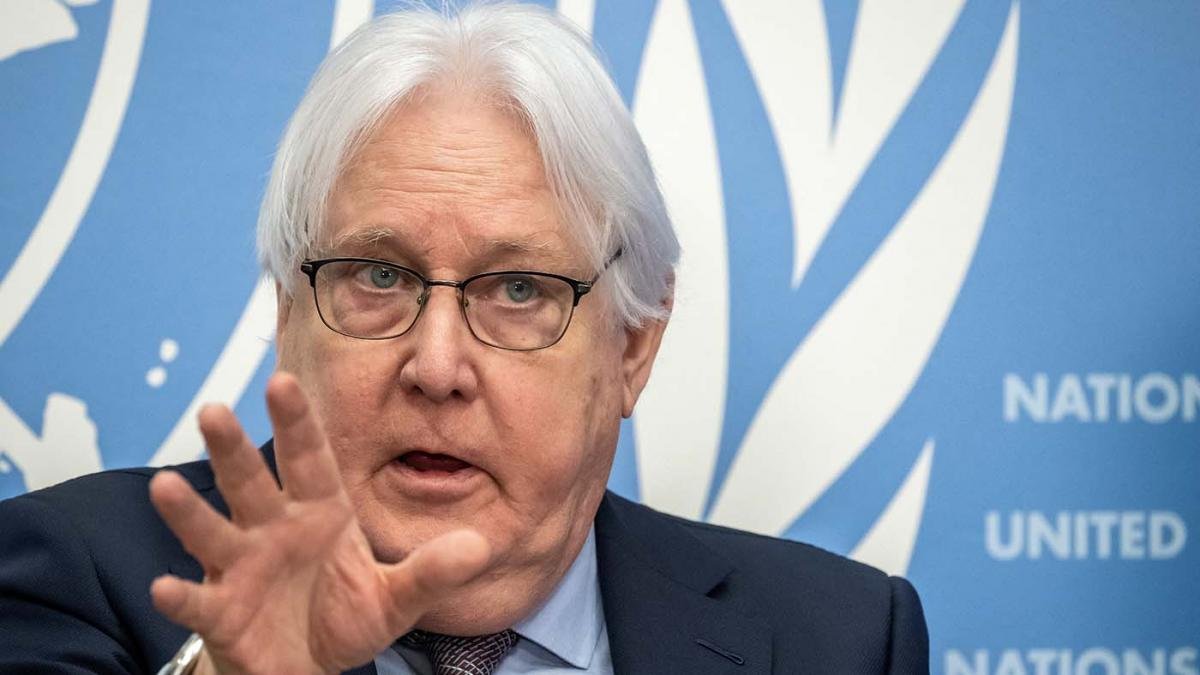  Martin Griffiths mxima autoridad de la ONU para los asuntos humanitarios viajar a Medio Oriente Foto AFP