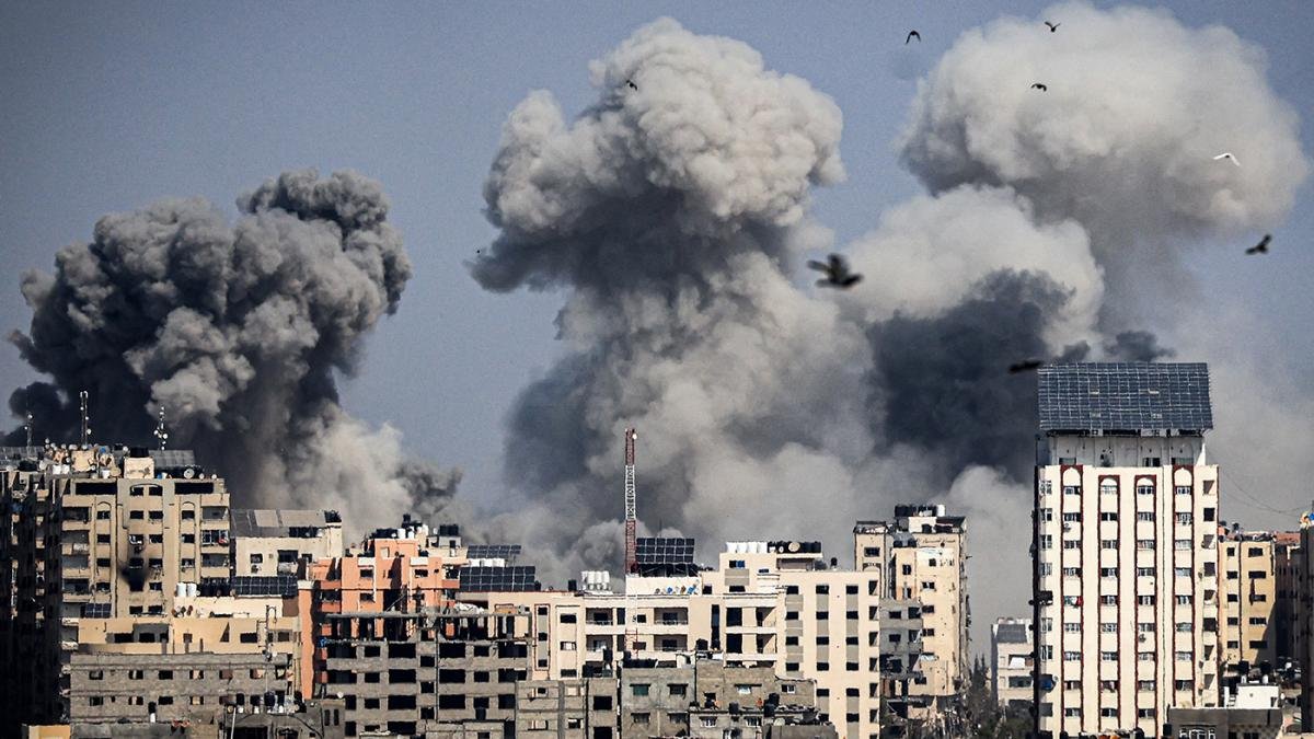 Desde tierra mar y aire cientos de milicianos de Hamas atacaron el sbado Israel coincidiendo con el final de la festividad juda de Sucot Foto AFP