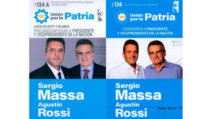 boletas presidenciales que estarán el domingo 22 de octubre 20231003