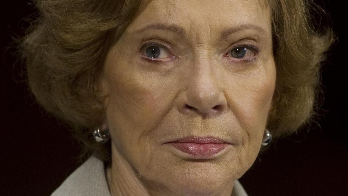 Rosalynn Carter exprimera dama de EEUU e incansable luchadora por las reformas en salud mental falleci a los 96 aos Foto AFP