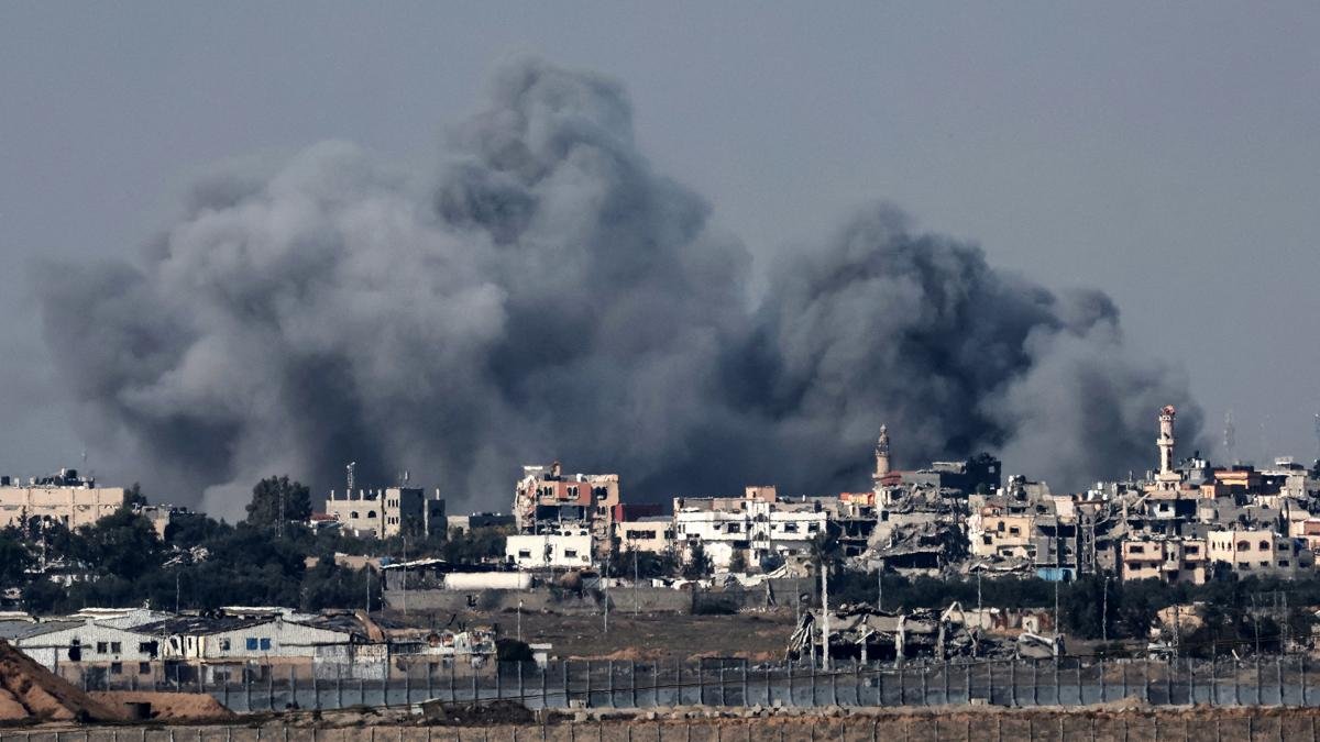 Gaza bajo ataque Foto AFP
