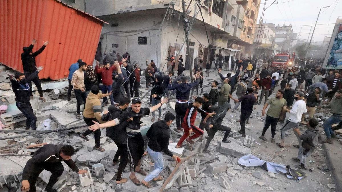 La situacin de los gazates se torna desesperante Foto archivo AFP