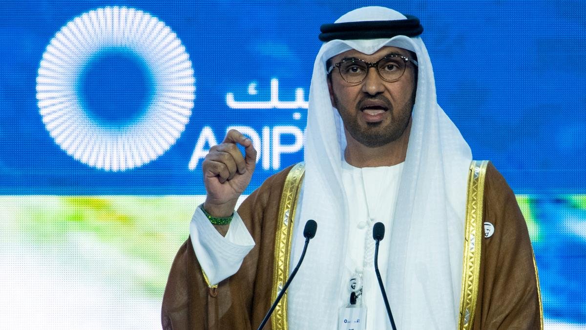 Presidente de la COP28 Sultan Ahmed al Jaber Foto AFP