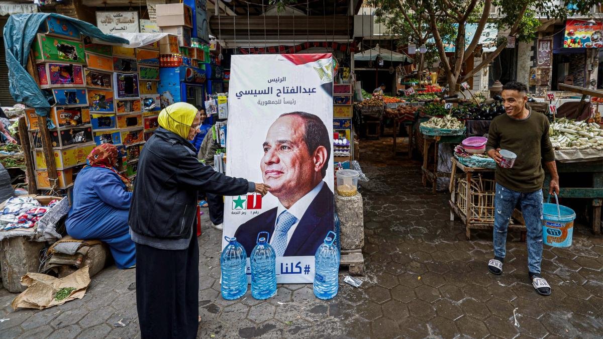 Al Sisi se impuso con holgura para un nuevo mandato presidencial Foto AFP