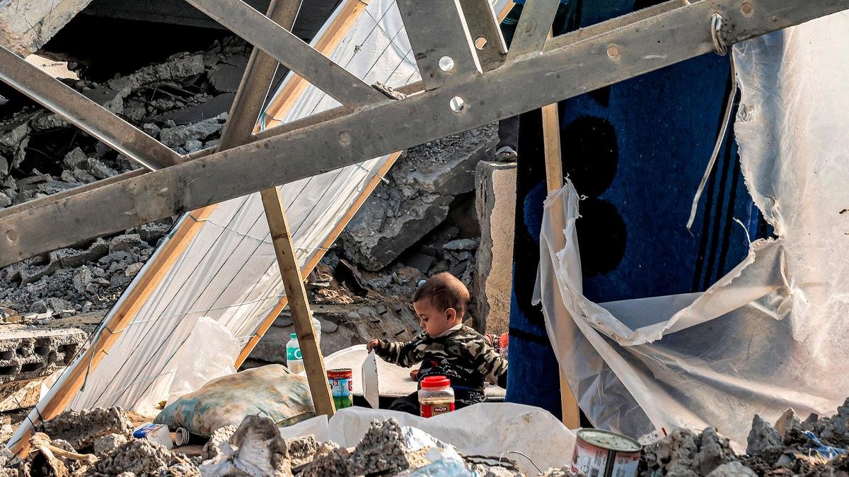 Desde el inicio de las hostilidades resultaron heridas 57035 personas Foto AFP