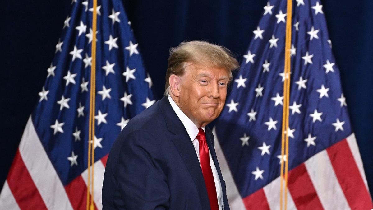 Donald Trump festeja los resultados en Iowa Foto AFP