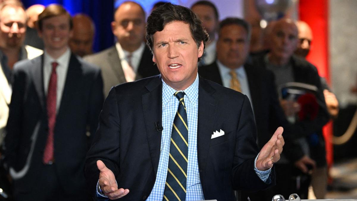 Carlson entrevist a Putin Foto AFP