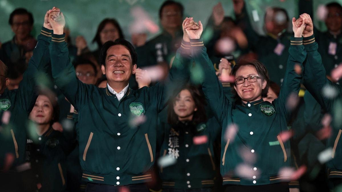 Lai Chingte el reciente ganador de las elecciones presidenciales taiwanesas Foto AFP