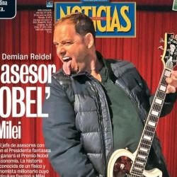 Damian Reidel, el asesor Nobel de Milei