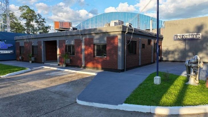 El Laboratorio de Especialidades Médicas (LAFORMED) está ubicado en el Parque Industrial de la ciudad de Formosa. El Laboratorio de Especialidades Médicas (LAFORMED) está ubicado en el Parque Industrial de la ciudad de Formosa.