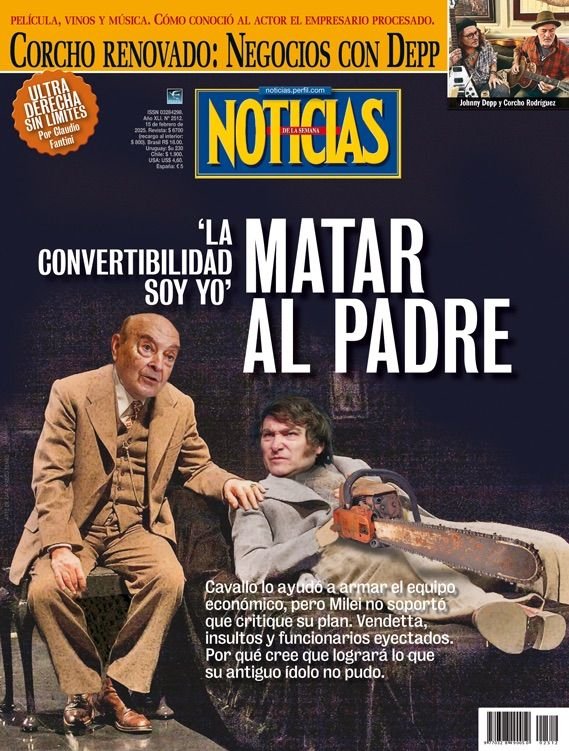 La tapa de NOTICIAS