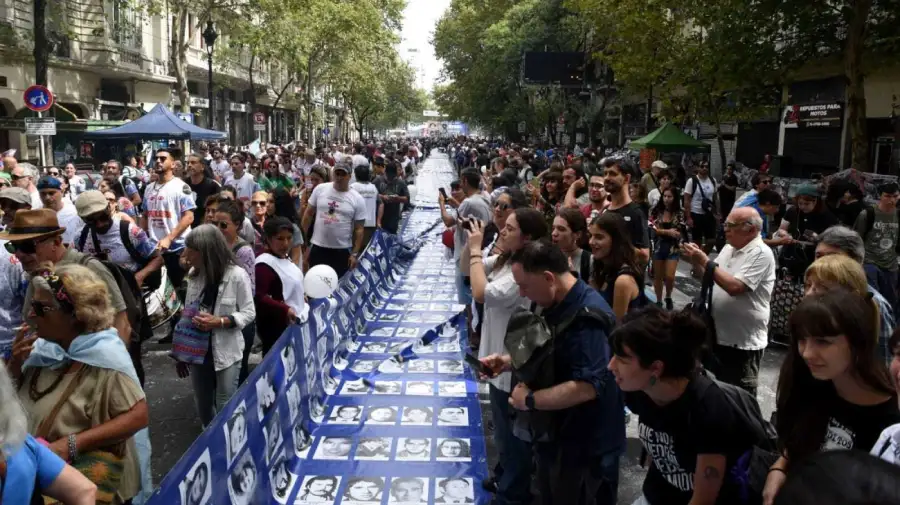 Marcha por el Día de la Memoria