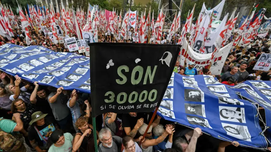 Marcha 24M memoria, verdad y justicia 20250324