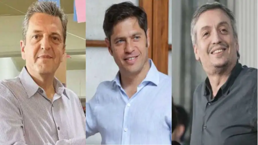 Sergio Massa, Axel Kicillof y Máximo K 20250325