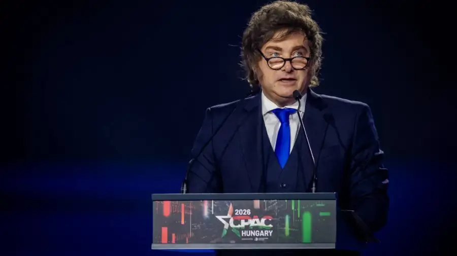 Javier Milei en CPAC Hungary 21032026