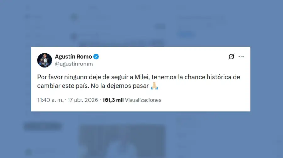 Posteo Agustín Romo 17042026