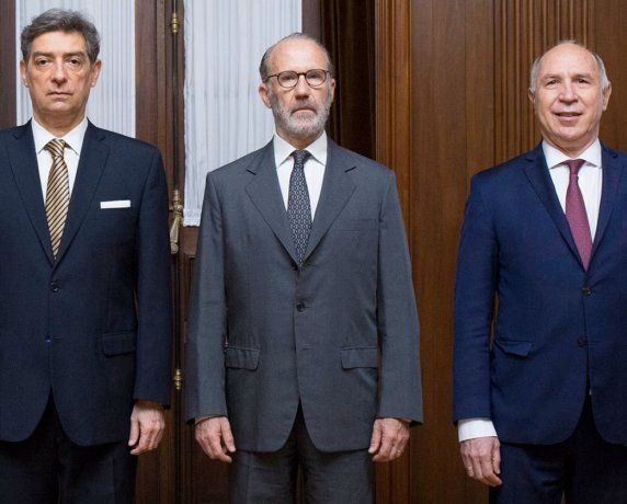 Horacio Rosatti, Carlos Rosenkrantz y Ricardo Lorenzetti. Horacio Rosatti, Carlos Rosenkrantz y Ricardo Lorenzetti.