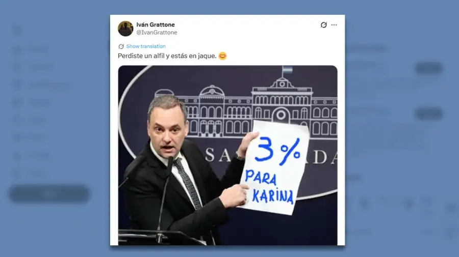 Memes renuncia Adorni 27062026