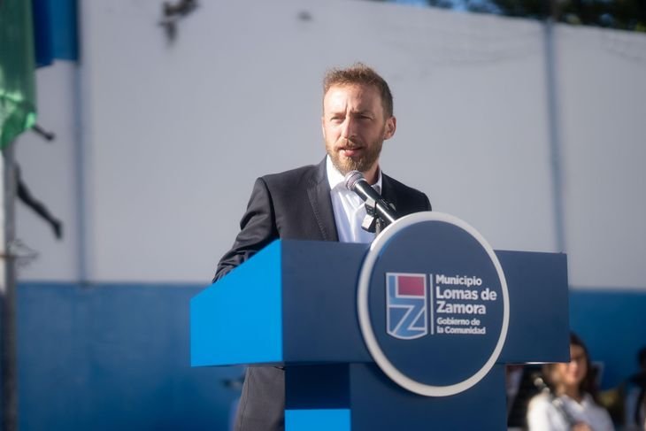 Federico Otermín, intendente de Lomas de Zamora, de buen vínculo con Axel Kicillof y el cristinismo.