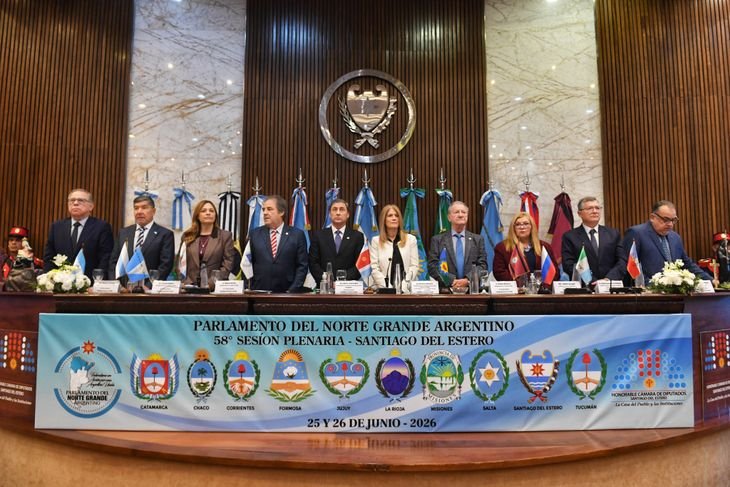 El Parlamento del Norte Grande sesionó a fines de junio en Santiago del Estero.