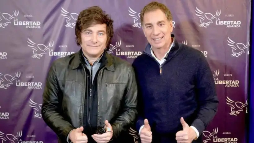 Javier Milie y Diego Santilli