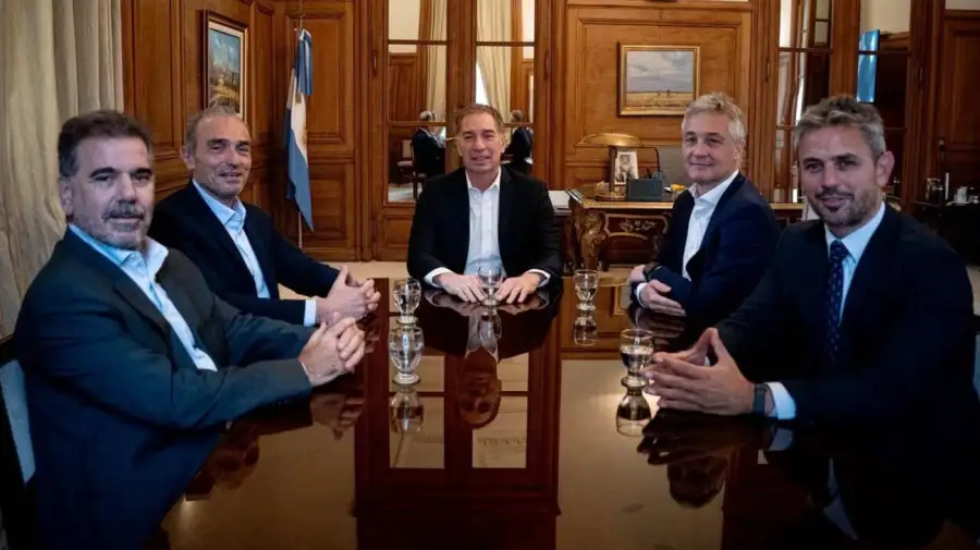 Reunión LLA y el PRO en Casa Rosada