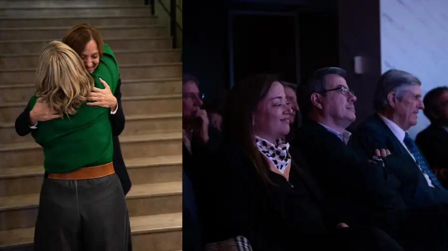 Dirigentes K en el acto homenaje a De La Sota