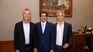 Antes de sus discurso antes jóvenes, Macri se reunió con el gobernador Carlos Sadir, acompañado por el diputado Fernando de Andreis.